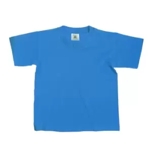 Image of B&C Kids/Childrens Exact 150 Short Sleeved T-Shirt (12-14) (Atoll)