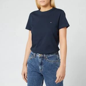 Image of Tommy Hilfiger Womens Heritage Crew Neck T-Shirt - Midnight - L