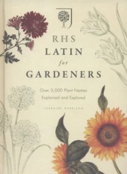Image of Rhs Latin for Gardeners by Lorraine Harrison Hardback