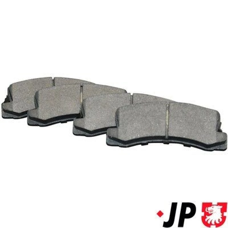 Image of JP GROUP Brake pad set JP GROUP 4863700110