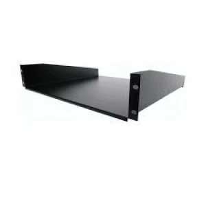 image of StarTech.com Black Standard Universal Server Rack Cabinet Shelf