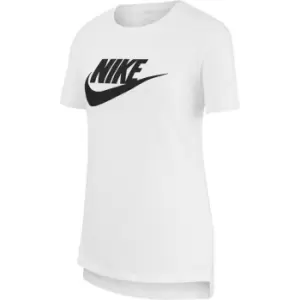 Image of Nike Sportswear Big Kids T-Shirt - White