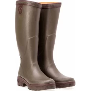 Image of Aigle Unisex Parcours 2 Wellington Boots Kaki 9 (EU43)