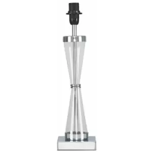 image of Minisun - Chrome Hourglass Table Lamp Base