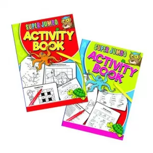 image of Artbox Super Jumbo Activity Book Pack of 6 4052