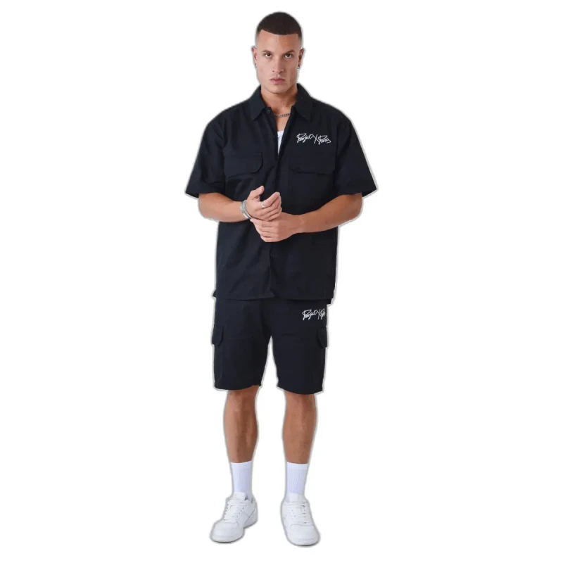 Image of Project X Paris Plain shirt with pockets Project X Paris Noir Male S