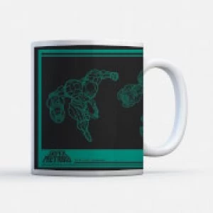Image of Nintendo Super Metroid Power Suit Mug
