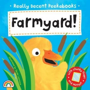 Image of Farmyard Peekabook by Sarah Lawrence Hardback