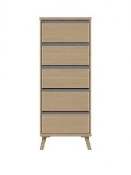 image of Miller 5 Drawer Tall Boy