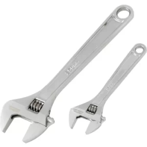 image of Senator 6"/10" Chromed Drop Forged Adjustable Spanner Set