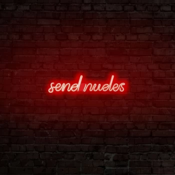 Image of Send Nudes - Red Red Wall Lamp