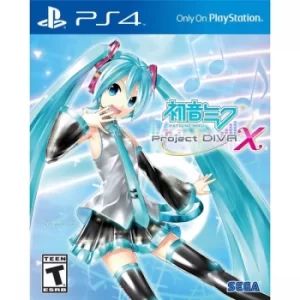 Image of Hatsune Miku Project Diva X PS4 Game