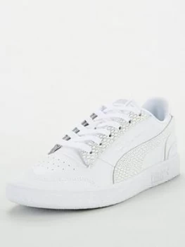 Puma Ralph Sampson Lo Snake - White, Size 6, Women