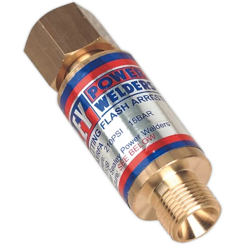 image of Sealey Auto Resetting Oxygen Flash Back Arrestor