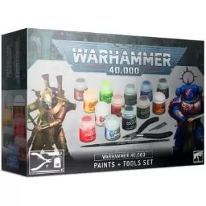Image of Games Workshop - Warhammer 40,000 - Paints and Tools Set