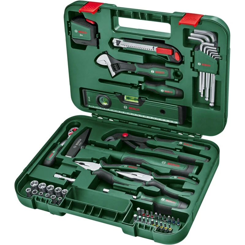 Image of Bosch Hand Tools Advanced Hand Tool Set 52 Piece 1600A02BY7 1600A02BY7