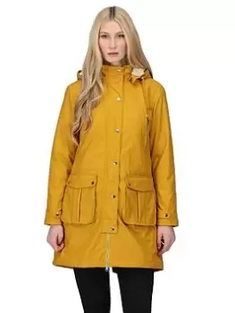 image of Regatta Fabrienne Jacket - Mustard, Mustard, Size 12, Women