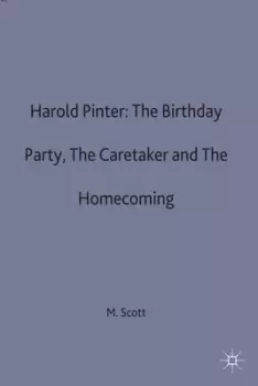 Image of Harold Pinter The birthday party The caretaker The homecoming by Michael Scott