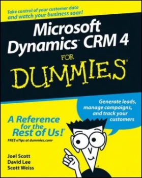 Image of Microsoft Dynamics Crm 4 for Dummies by Joel Scott Paperback