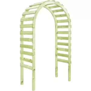 Image of Vidaxl - Garden Pergola 130x60x230cm Impregnated Pinewood Brown