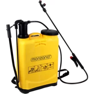 Image of Backpack Pressure Sprayer 20L 1-3 Bar 4 Nozzles Ergonomic Back Section Portable Garden Spray Mist Fertilizer Pest Control Removing Weeds