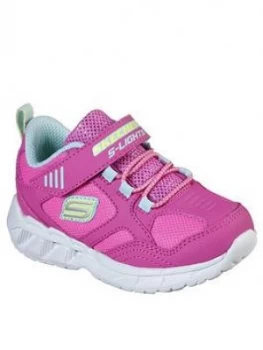 Image of Skechers Toddler Girls Magna-Lights Trainers - Pink