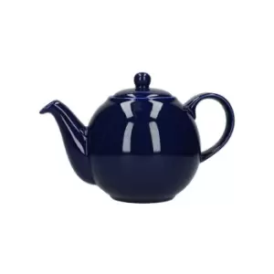 image of Globe 6 Cup Teapot Cobalt Blue - London Pottery