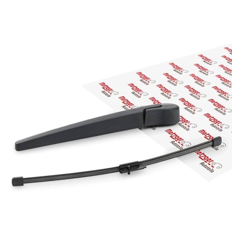 Image of METZGER 2190130 Wiper Arm with wiper blade, Rear, with cap Wiper Arm,windscreen washer (301)
