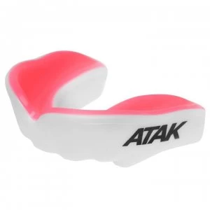 image of Atak Fortis Junior Gel Mouthguard - Pink/White