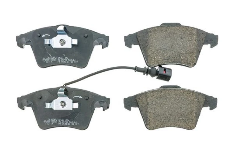 Image of AISIN Brake pad set AISIN BPVW-1004