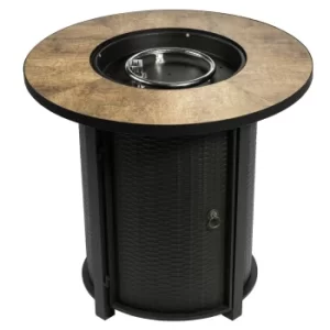 Image of Peaktop HF30900BA UK Gas Fire Pit With Cover