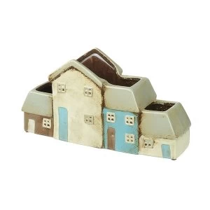 Image of Ceramic Houses Planter