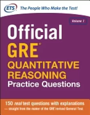 Image of Official GRE quantitative reasoning practice questions Volume 1 by N/A Educational Testing Service