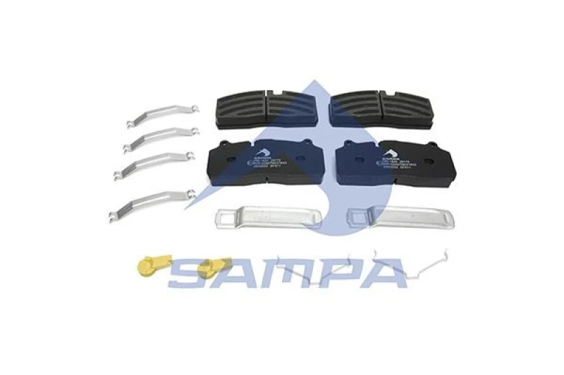 Image of SAMPA Brake pad set SAMPA 096.1820
