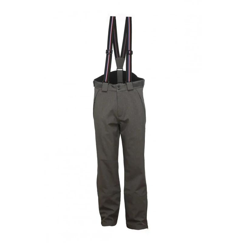 Image of Peak Mountain Softshell ski trousers Peak Mountain Capello Gris Male 2XL CAPELLO/YU/C-GRIS CHINE