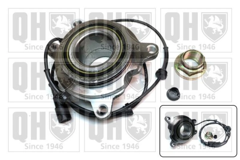 Image of QUINTON HAZELL Wheel bearing kit QUINTON HAZELL QWB1600