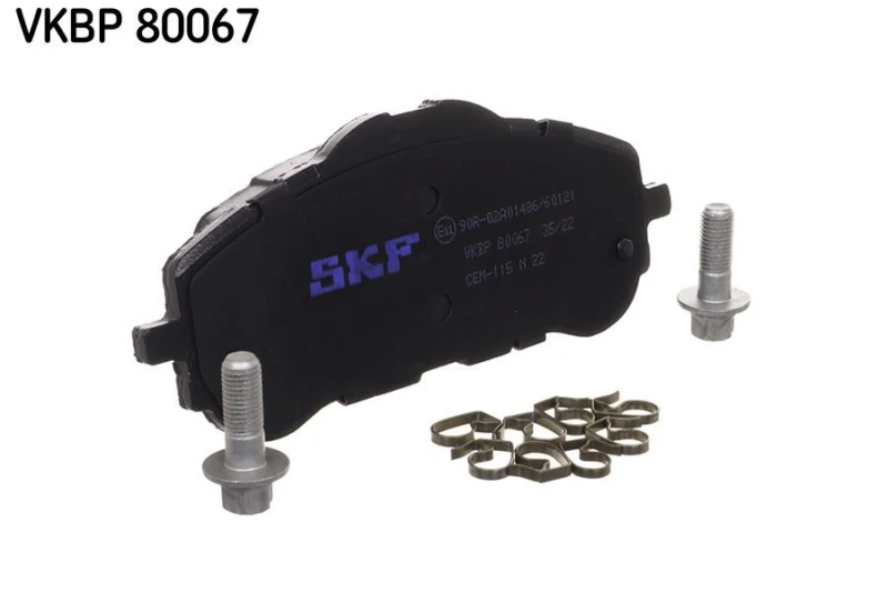 Image of SKF Brake pad set SKF VKBP 80067