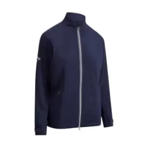 Image of Callaway Soft Shell Wind Jacket Womens - Blue