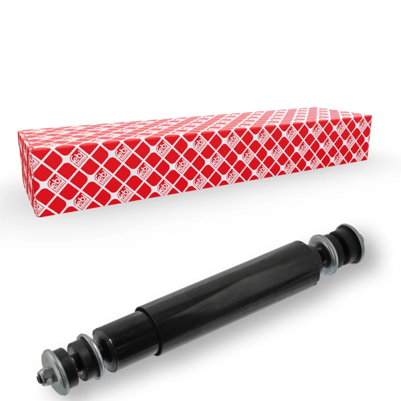Image of FEBI BILSTEIN 20395 Shock absorber Front Axle, Oil Pressure, Telescopic Shock Absorber, Bottom Pin Shock Absorber (854)