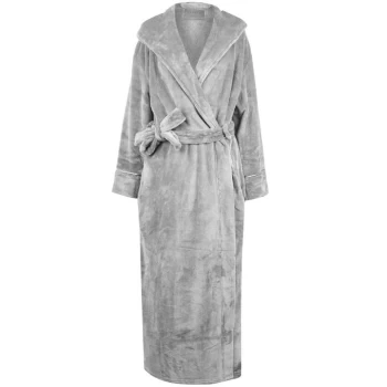 image of Linea Supersoft Robe - Grey