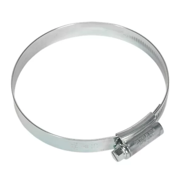 Image of Genuine SEALEY HCJ4 HI-GRIP® Hose Clip Zinc Plated Ø70-90mm Pack of 10