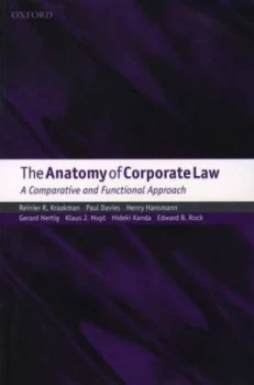 Image of The Anatomy of Corporate Law by Reinier Kraakman Paperback
