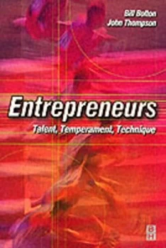 Image of Entrepreneurs by B Bolton and J Thompson Book