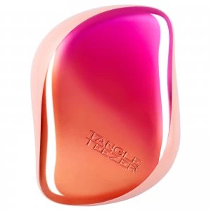 image of Tangle Teezer Compact Styler Hairbrush - Cerise Pink Ombre