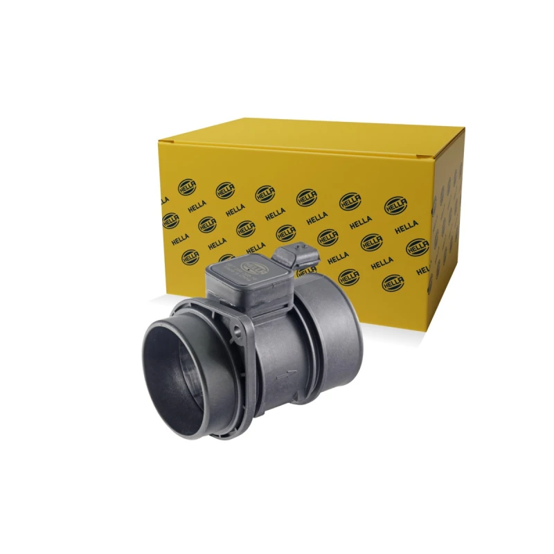 Image of HELLA Mass air flow sensor HELLA 8ET 358 095-161