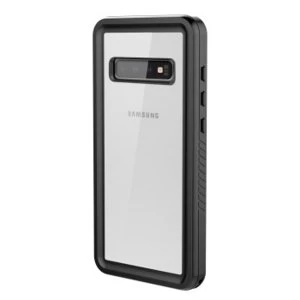 image of Black Rock "360° Hero" Protective Case for Samsung Galaxy S10+, Perfect Protection, Slim Design, Plastic, 360...