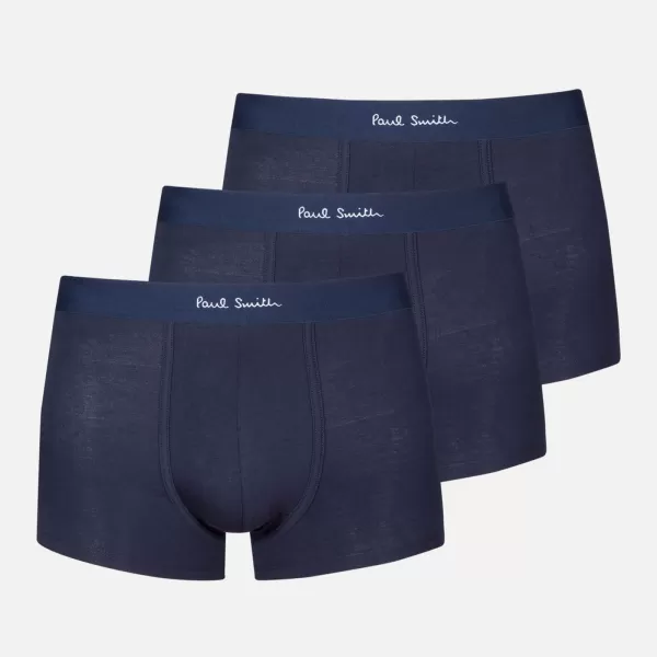 Image of Paul Smith Loungewear Three-Pack Stretch-Cotton Boxer Shorts - XL