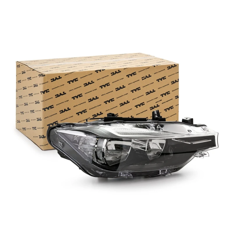 Image of TYC 20-15667-05-2 Headlights LED, without control unit, Right Headlight (259)
