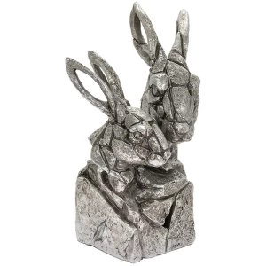 image of Natural World Hare Bust Figurine By Lesser & Pavey