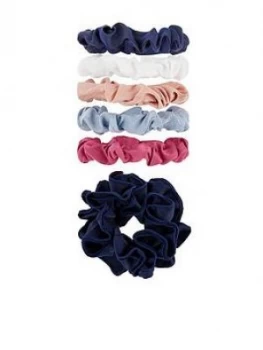 image of Monsoon Girls Ruffle Scrunchie And Mini Scrunchie Set - Multi